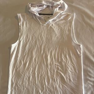 S BALEAF Women's Sleeveless Workout Shirts Exercise Running Tank Tops Hooded Top